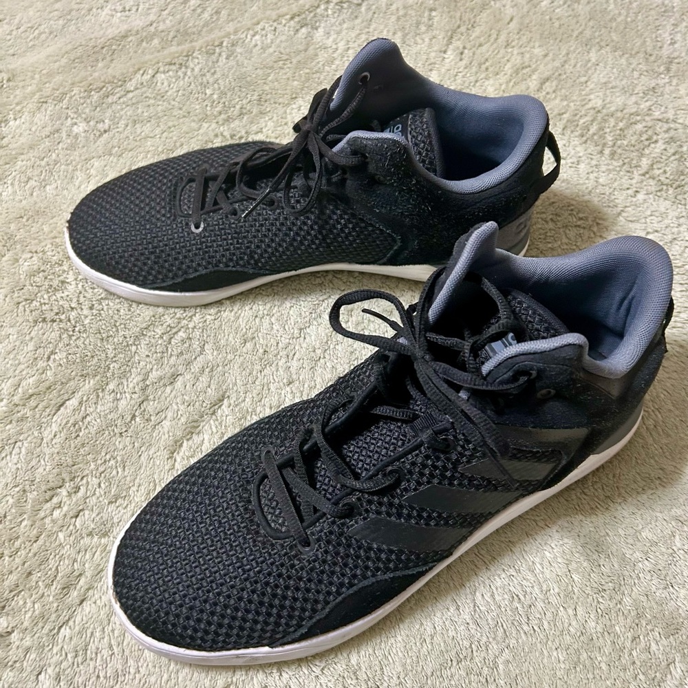 Adidas Sneakers Men's Cloudfoam Mid Revival Basketball Shoes Sz.12
